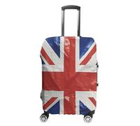 QMKFWT Housse de protection pour bagage à roulettes, lavable, anti-rayures, anti-poussière, compatible avec les bagages de 48,3 à 81,3 cm, blanc, M