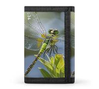 QMKFWT Jewel Libellule Portefeuille décontracté porte-cartes de crédit Organiseur de documents de qualité supérieure pour homme et femme