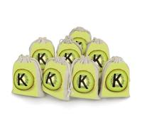 QMKFWT Kiwi Art Pochettes de rangement réutilisables en toile de jute avec cordon de serrage pour bonbons, jouets, bijoux, friandises, cadeaux de fête d'anniversaire