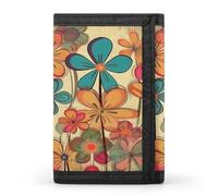 QMKFWT Portefeuille décontracté avec porte-cartes de crédit de style vintage pour homme et femme