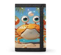 QMKFWT Portefeuille d'été décontracté pour cartes de crédit et documents de qualité supérieure pour homme et femme