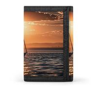 QMKFWT Portefeuille flottant décontracté pour cartes de crédit et documents de qualité supérieure pour homme et femme