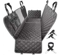 QmlGuo Housse de Siège Arrière Voiture Chien pour Audi A3 Sedan 8V 2013 2014 2015 2016 2016 2017 2018 2019 2020, Protection de Banquette Siège Arrière Antidérapant et Imperméable, Lavables,C