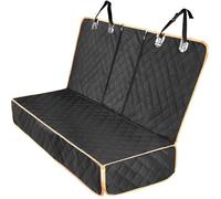 QmlGuo Housse de Siège Arrière Voiture Chien pour Skoda Enyaq iV SUV/Coupe 2020 2021 2022 2023 2024 2025+, Protection de Banquette Siège Arrière Antidérapant et Imperméable, Lavables,F