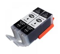 QMLQRGKF Cartouche à Encre Compatible Compatible avec MG5750 MG6850 MG7750 PRIMENTS PGI 570 CLI 571 XL Remplacement(2PCS Black)