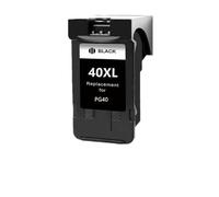 QMLQRGKF Cartouche à Encre Compatible PG40 CL41 Remplacement de MP140 MP150 MP160 MP180 MP190 MP210 MP220 MP450 MP470 CARTRIE À L'ENK PG40 CL41(1PCS Black)