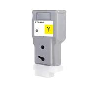 QMLQRGKF Cartouche d'encre à Jet d'encre Couleur PFI206, 300ml, Compatible avec IPF6400 IPF6450 IPF6400S IPF6450S IPF6400SE(PFI-206-Y)