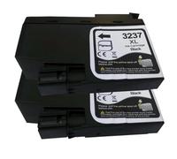 QMLQRGKF Cartouche d'encre Compatible avec MFC-J5945DW MFC-J6945DW MFC-J6947DW HL-J6000DW HL-J6100DW Printers MODÈLE LC3237 EUR(2pk-Black)