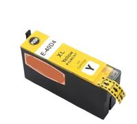 QMLQRGKF Cartouche d'encre Compatible Compatible avec SC-T2100 SC-T3100 SC-T5100 T40D1 T40D2 T40D3 T40D4, Encre pigmentée à Jet d'encre(T40D4-YELLOW)