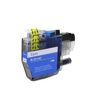 QMLQRGKF Cartouche d'encre Compatible LC3213 LC3211 Compatible avec imprimantes DCP-J572DW DCP-J772DW DCP-J774DW MFC-J491DW MFC-J497DW J890DW J895DW(1PCS-Cyan)