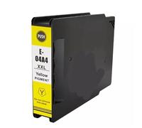 QMLQRGKF Cartouche d'encre Compatible T04A1 T04A2 T04A3 T04A4 Compatible avec imprimantes Pro WF-C8190 WF-C8690 C8610, Encre pigmentée(T04A4-Y)