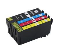 QMLQRGKF Cartouche d'encre T802XL T802 802XL 802 XL, Compatible avec Les imprimantes à Jet d'encre WF 4720 WF 4730 WF 4734 WF 4740 WF 4745(1SET (4PC))