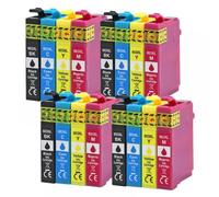 QMLQRGKF Cartouches à Encre compatibles Compatible avec XP 2100 2105 3100 3105 4100 4105 2810 2830 Imprimantes T603 603xl E603 Remplacement(4SET)