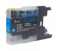 QMLQRGKF Cartouches à Encre compatibles LC12 LC17 LC40 LC71 LC73 LC75 LC400 LC1220 LC1240 LC1280 Compatible avec MFC-J6910CDW J6710CDW J840N J280W(C 1PC)