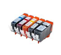 QMLQRGKF Cartouches d'encre compatibles avec PGI 520 CLI 521 520XL, Compatible avec imprimantes IP3600 IP4600 IP4700 MX860 MX870 MP540 MP550 MP560 MP620