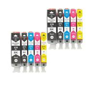 QMLQRGKF Cartouches d'encre compatibles PGI-570 CLI-571, 20 pièces, Compatible avec MG5750 MG5751 MG5752 MG6850 MG6851 MG6852 TS6050 TS5050 5051(2SET)