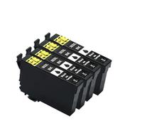 QMLQRGKF Cartouches d'encre T502xl compatibles avec Les imprimantes Expression Home XP-5105 XP-5100 Workforce WF-2860 WF-2865(502XL 4BLACK)