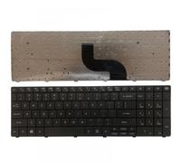 QMLQRGKF Clavier américain Noir Compatible avec Packard Bell New90 New95 P5WS6 Pew72 Pew76 Pew91 PEW92 Modèles d'ordinateur Portable