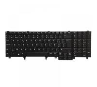 QMLQRGKF Clavier d'ordinateur Portable Compatible Compatible avec E6520 E6530 E6540 E5520 E5520M E5530 Modèles Backlight Clavier Remplacement du Clavier