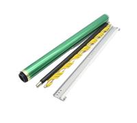 QMLQRGKF Kit de Reconstruction d'unité de Tambour Compatible avec C450i C550i C650i C750i, Rouleau de Nettoyage de Tambour OPC, Rouleau de Nettoyage PCR(1Set BK)