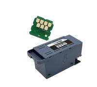 QMLQRGKF Réservoir d'entretien C9345 Compatible avec L8180 D570 L15150 L15160 L8050 Imprimantes(Tank and Chip)