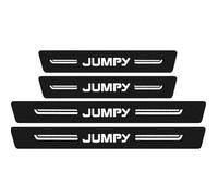 QMMMNH 4 Pièces Protection Seuil Porte Voiture,pour Citroen Jumpy Anti-Rayures Anti-Saleté protecteurs seuil Porte Fibre Carbone,Auto Accessoires