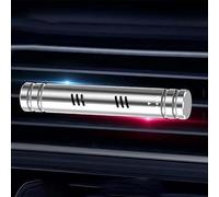 QMMMNH Désodorisant de Voiture, pour VW Polo V GTI 2012 2013 2014 2015 2016 2017,Solide purificateur d'air de Parfum Naturel à Odeur différente pour Automobile,Silver