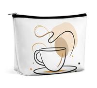 QMNBTES Grande trousse de maquillage de voyage pour femme - Étanche - Pour sac à main - Organiseur de maquillage portable - Jolie pochette à fermeture éclair - Trousse de maquillage amusante
