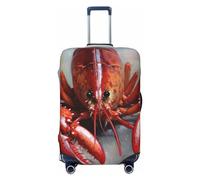 QMNEHJ Housse de protection pour bagages de voyage - Élastique - Anti-rayures - Étanche - Convient aux valises de 45,7 à 81,3 cm, Noir , M