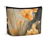 QMNLKH Trousse de maquillage de voyage pour femme Motif fleur d'oranger, Fleur d'oranger Breeze, Taille unique