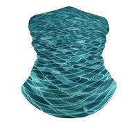 QMNRTK Cagoule pour piscine - Protection UV - Cache-cou respirant - Masque de ski pour homme et femme - Bandana élastique - Blanc - Taille unique