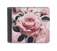 QMNRTK Floral3 - Portefeuille en cuir à deux volets pour homme et femme, blocage RFID, capacité supplémentaire, coutures ultra résistantes, portefeuille fin avec 8 emplacements pour cartes, style,
