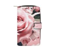 QMNRTK Floral3 Portefeuille fin à deux volets en cuir véritable minimaliste avec poche avant pour homme et femme 19,7 x 11 x 3,5 cm, Style :, 19.7x11x3.5cm