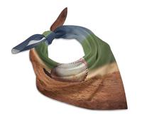 QMNRTK Foulard de baseball en soie tendance et léger en satin pour le cou - Foulard en soie pour femme et homme - Style bohème - Carré de poche - 63,5 x 63,5 cm - Blanc - 63,5 x 63,5 cm