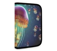 QMNRTK Life Portefeuille compact multifonction pour carte de crédit avec fermeture éclair - Blocage RFID - Portefeuille à deux volets pour homme et femme - Style - Taille unique, Style :, Taille