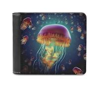 QMNRTK Life Portefeuille en cuir à deux volets pour homme et femme, blocage RFID, capacité supplémentaire, coutures ultra résistantes, portefeuille fin avec 8 emplacements pour cartes, style, taille