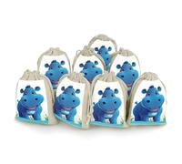 QMNRTK Lot de 8 sacs en mousseline avec cordon de serrage - Réutilisables et lavables - Pour herbes, épices, bonbons, savon, bijoux, cadeaux de mariage