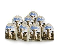 QMNRTK Lot de 8 sacs vides en mousseline de coton avec cordon de serrage - Réutilisables et lavables - Pour herbes, épices, bonbons, savon, bijoux, cadeaux de mariage