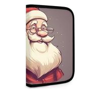 QMNRTK Portefeuille compact multifonction avec fermeture éclair - Portefeuille en cuir avec fermeture éclair - Blocage RFID - Pour homme et femme - Style - Taille unique, Style :, Taille unique