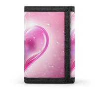 QMNRTK Star Love Style Portefeuille fin à triple volet personnalisé gravé RFID pour homme et femme, style, taille unique, Style :, Taille unique
