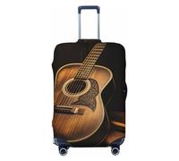 QMNSEHF Housse de protection élastique lavable pour valise de guitare Old West - Anti-rayures - Convient aux bagages de 45,7 à 81,3 cm, Noir , M