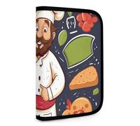 QMNVBDS Sac de rangement pour outils de pizza pour homme et femme, petit sac à outils, sac de rangement avec fermeture éclair, sac à outils pliable, sac à outils de voyage, Style :, Taille unique,