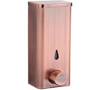 QMOWIZ Soap Pump Presse à Savon Murale, Bouteille de Savon, Distributeur de Lotion, récipient de shampoing, en Acier Inoxydable Distributeur