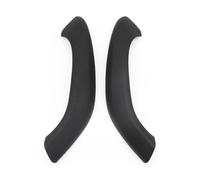 QMTVFSRH Poignée Intérieure Poignée De Porte Intérieure Gauche Droite Garniture Couverture Extérieure Pour BMW X1 X2 F48 F49 F39 2016 - 2020(Noir,2PCS)