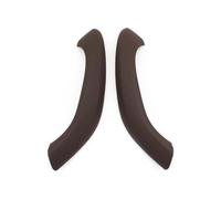 QMTVFSRH Poignée Intérieure Poignée De Porte Intérieure Gauche Droite, Garniture Couverture Extérieure Pour BMW X1 X2 F48 F49 F39 2016 - 2020(Moka,2PCS)
