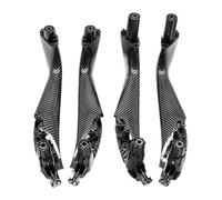 QMTVFSRH Poignée Intérieure Pour Série 5 M5 G30 G31 F90 2017-2021 51417438521 Panneau Protection Poignée Porte Intérieure Avant Arrière Gauche Droite Garniture(Carbon,4PCS)