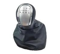 QMTVFSRH Pommeau De Levier Vitesse CW04010 5/6 Vitesses Pour Classe C W202 W208 Pour E W210 W203 S203/W245 W169 04-12 W168 97-04 Pommeau Vitesse(R123456-silver)