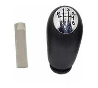 QMTVFSRH Pommeaux Leviers Vitesse Pour Clio III 2005-2009 5/6 Vitesses Embout De Levier Adaptateur Chromé Adaptateur Chromé(6 Speed Knob Adapter)