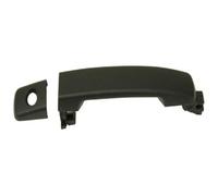 QMTVFSRH Porte Extérieure Voiture Poignées Pour Frontier Pour Navara Pour D40 2006-2014 Pathfinder R51 Poignée De Porte Extérieure Chromée Et Noire(Front Left)