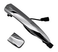 QMTVFSRH Porte Extérieure Voiture Poignées Pour N&issan Pour Leaf Pour Maxima Pour Murano Pour Sentra Nouveau Poignées De Porte Extérieures Avant Chromées Argent ABS Poignée Latérale(Front Right)